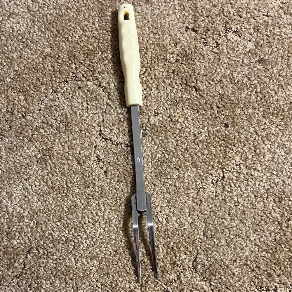 Cream and Silver Fork - Picture 2 of 2